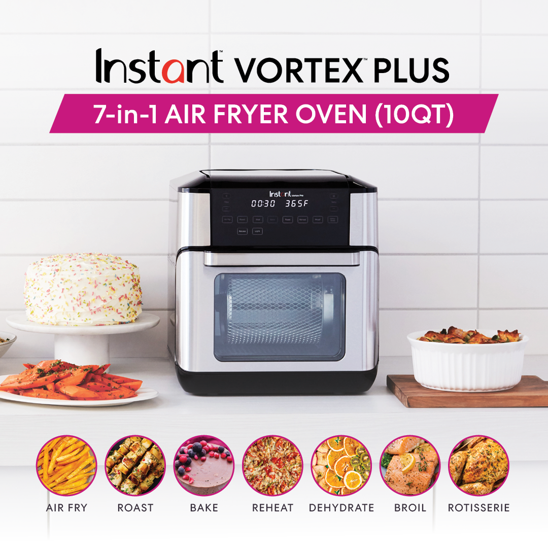 Instant Vortex Plus 7-in-1 Smart Air Fryer Oven (10 QT)